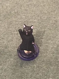 マグネット　ゴルフマーカー　立体　黒猫