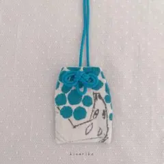 oasis お守り袋　おまもり　御守り　handmade ミナペルホネン