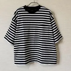 【美品】MUJI Labo/オーバーサイズTシャツ