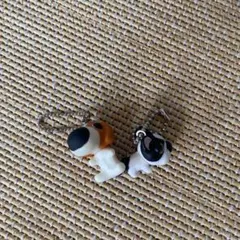 犬のキャラクターキーホルダーセット(THE DOG)平成レトロ超レア！