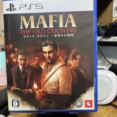 PS5 マフィア:オリジン 裏切りの祖国