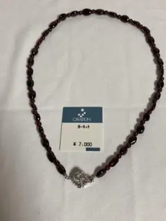 ガーネット ネックレス アクセサリー