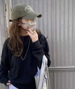 ISOOk ビンテージライクロゴキャップ