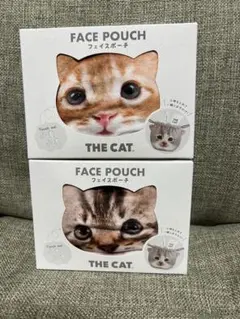 猫フェイスポーチセット