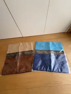 シルク クッションカバーセット 2色