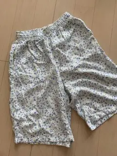 キッズ ハーフパンツ 花柄
