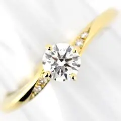 NIWAKA 俄 露華 ダイヤ 0.28ct D-VVS1-3EX K18YG