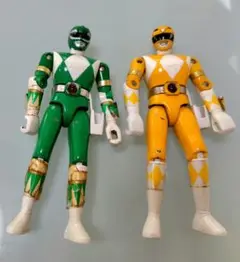 恐竜戦隊ジュウレンジャー　タイガーレンジャー　ドラゴンレンジャー　日本製