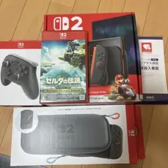 【未使用に近い】Nintendo Switch2 本体豪華セット延長保証付き