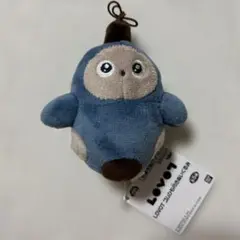 LOVOT ゴムひも付きぬいぐるみ　ブルー　ラボット