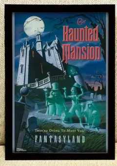 N686 ディズニー　アトラクション　ポスター