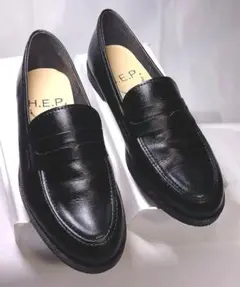 ☆H.E.P☆美品☆ヘップ ビットコインローファー 22.5ⅽⅿ☆美品