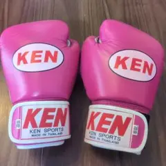 KEN ボクシンググローブ　新品未使用　16oz 白 KEN ボクシンググローブ 新品未使用 16oz 白の通販 by トシ shop
