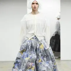 COMME des GARÇONS 25SS アイボリー長袖カーディガン XS