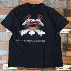 ビンテージ　古着　METALLICA メタリカ　バンド　メンズ　半袖tシャツ　黒