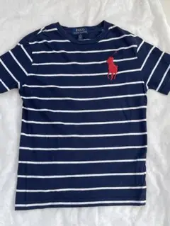 Polo Ralph Lauren ストライプ Tシャツ 10-12(M)