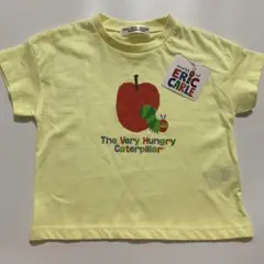 新品　綿100 絵本キャラクター　はらぺこあおむし　半袖　Tシャツ　可愛い　95