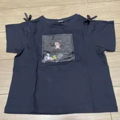 バイラビット　袖スリット　ラビ子　Tシャツ　ブラック