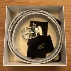 モンブランmontblanc ベルト 黒