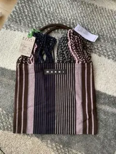 MARNI ハンモック フラワーバッグ トートバッグ