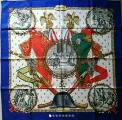 エルメス HERMES スカーフ カレ90 ナポレオン