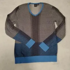 Armani Exchange グラデーション Vネック セーター M
