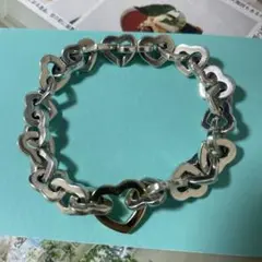 Tiffanyティファニー ハートリンクコンビブレスレット
