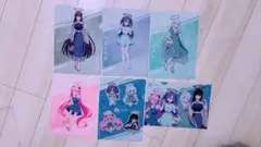 ブルーアーカイブクリアファイル全6枚コンプリート　未使用