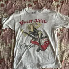 Great White Once Bitten ツアーt 80s ヴィンテージ
