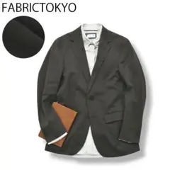 ファブリックトウキョウ シングル テーラードジャケット アッシュグレー メンズ