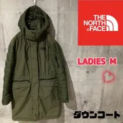 大人気‼️ノースフェイス ダウンコート カーキ レディースM