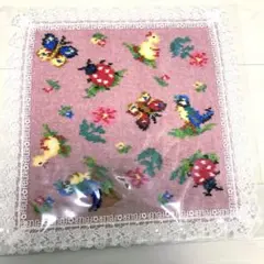 【新品未使用】フェイラー　ハンカチ　近沢レース　FEILER シェニール織