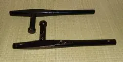 トンファー 木製 本格派向け ２本セット