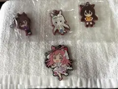 ウマ娘　ラバーキーホルダーセット