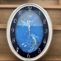 CITIZEN　電波掛け時計 ネムリーナファンタジー