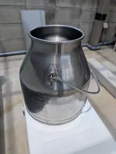 レトロ ステンレス ミルク缶 ミルクタンク
