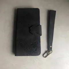 ⭐京セラ 705KC スマホケース　手帳型 　KYOCERA　黒