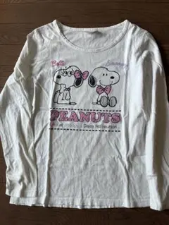 PEANUTS スヌーピー 長袖Tシャツ M
