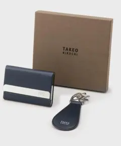 タケオキクチ　【BOXセット】名刺入れ＋シューホーン セット