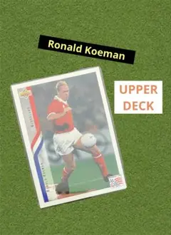 UPPER DECK USA94 クーマン W杯 日本語版 soccer