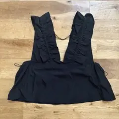 LEPSIM ♡ ドロストフリルノースリーブブラウス