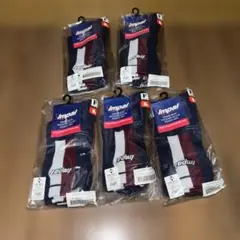インパル 25〜28cm ハンドボール スポーツソックス 5枚　トリコカラー