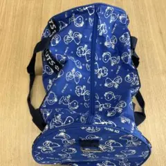 スヌーピー トートバッグ 青　新品未使用