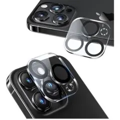 NIMASO iPhone 15 Pro カメラレンズカバー 2セット