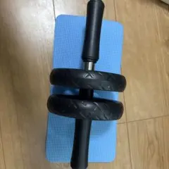 腹筋ローラー 2ホイールとマットセット