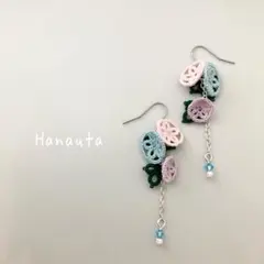 あさがおのピアス✿タイプB