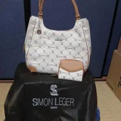 SIMON LEGER ホワイト ベージュ バッグ