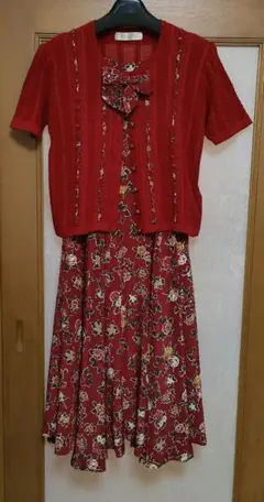 KETTY ワンピース　カーディガンセット