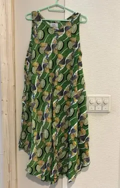 イーザッカマニア　ワンピース　アフリカングリーン　Fサイズ