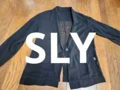 美品　SLY テーラードジャケット ブラック